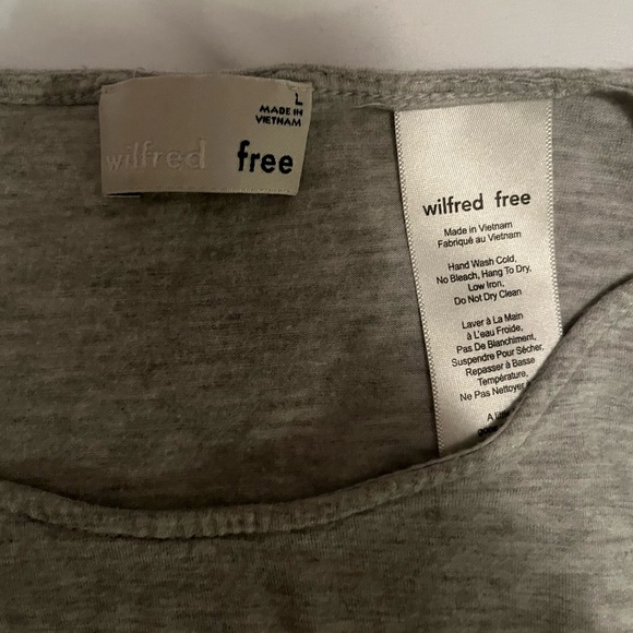 GREAT CONDITION! Wilfred Free Side Tie Tank Top - Picture 3 of 3